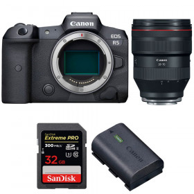 Canon R5 + RF 28-70mm F2L USM + SanDisk 32GB Extreme PRO UHS-II SDXC 300 MB/s + Canon LP-E6NH - Appareil Photo Professionnel-1