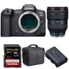 Canon R5 + RF 28-70mm F2L USM + SanDisk 32GB UHS-II SDXC 300 MB/s + Canon LP-E6NH + Sac - Appareil Photo Professionnel|MCZ DIRECT