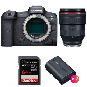 Canon EOS R5 + RF 28-70mm f/2L USM + SanDisk 64GB Extreme PRO UHS-II SDXC 300 MB/s + 2 Canon LP-E6NH-1