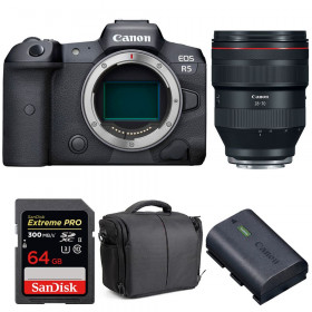 Canon EOS R5 + RF 28-70mm f/2L USM + SanDisk 64GB UHS-II SDXC 300 MB/s + Canon LP-E6NH + Bag-1