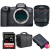 Canon EOS R5 + RF 50mm f/1.2L USM + SanDisk 32GB UHS-II SDXC 300 MB/s + 2 Canon LP-E6NH + Bag|MCZ DIRECT