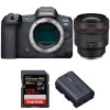 Canon EOS R5 + RF 85mm f/1.2L USM + SanDisk 128GB Extreme PRO UHS-II SDXC 300 MB/s + Canon LP-E6NH - Camara mirrorless|MCZ DIRECT