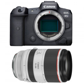 Cámara mirrorless Canon R5 + RF 70-200mm f/2.8L IS USM-1