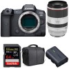 Canon EOS R5 + RF 70-200mm f/2.8L IS USM + SanDisk 64GB UHS-II SDXC 300 MB/s + Canon LP-E6NH + Bag|MCZ DIRECT