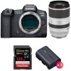 Canon EOS R5 + RF 70-200mm f/2.8L IS USM + SanDisk 128GB Extreme PRO UHS-II SDXC 300 MB/s + 2 Canon LP-E6NH - Cámara mirrorless|MCZ DIRECT