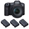 Canon EOS R5 + RF 24-105mm f/4L IS USM + 3 Canon LP-E6NH|MCZ DIRECT