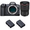 Canon EOS R5 + RF 15-35mm f/2.8L IS USM + 2 Canon LP-E6NH - Cámara mirrorless-1