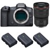Canon EOS R5 + RF 15-35mm f/2.8L IS USM + 3 Canon LP-E6NH - Cámara mirrorless-1
