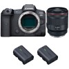 Canon EOS R5 + RF 50mm f/1.2L USM + 2 Canon LP-E6NH|MCZ DIRECT