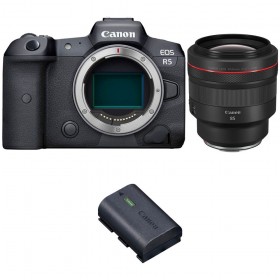 Canon EOS R5 + RF 85mm f/1.2L USM + 1 Canon LP-E6NH-1