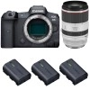 Canon R5 + RF 70-200mm F2.8L IS USM + 3 Canon LP-E6NH - Appareil Photo Professionnel|MCZ DIRECT