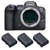 Canon R6 Cuerpo + 3 Canon LP-E6NH - Cámara mirrorless|MCZ DIRECT