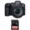 Canon R6 + RF 24-105mm F4L IS USM + SanDisk 32GB Extreme PRO UHS-II SDXC 300 MB/s - Appareil Photo Hybride|MCZ DIRECT