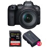 Canon R6 + RF 24-105mm f/4L IS USM + SanDisk 32GB Extreme PRO UHS-II SDXC 300 MB/s + 2 Canon LP-E6NH|MCZ DIRECT Canon R6 + RF 24-105mm f/4L IS USM + SanDisk 32GB Extreme PRO UHS-II SDXC 300 MB/s + 2 Canon LP-E6NH|MCZ DIRECT
