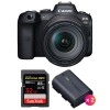 Canon R6 + RF 24-105mm f/4L IS USM + SanDisk 32GB Extreme PRO UHS-II SDXC 300 MB/s + 2 Canon LP-E6NH|MCZ DIRECT