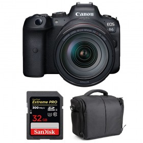 Canon EOS R6 + RF 24-105mm f/4L IS USM + SanDisk 32GB Extreme PRO UHS-II SDXC 300 MB/s + Bag-1