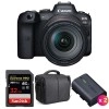 Canon R6 + RF 24-105mm f/4L IS USM + SanDisk 32GB Extreme PRO UHS-II SDXC 300 MB/s + 2 LP-E6NH + Bolsa|MCZ DIRECT