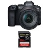 Canon R6 + RF 24-105mm f/4L IS USM + SanDisk 64GB Extreme PRO UHS-II SDXC 300 MB/s - Cámara mirrorless|MCZ DIRECT