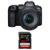 Canon R6 + RF 24-105mm f/4L IS USM + SanDisk 128GB Extreme PRO UHS-II SDXC 300 MB/s - Camara mirrorless|MCZ DIRECT Canon R6 + RF 24-105mm f/4L IS USM + SanDisk 128GB Extreme PRO UHS-II SDXC 300 MB/s - Camara mirrorless|MCZ DIRECT