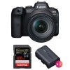 Canon R6 + RF 24-105mm f/4L IS USM + SanDisk 128GB Extreme PRO UHS-II SDXC 300 MB/s + 2 Canon LP-E6NH|MCZ DIRECT