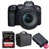 Canon R6 + RF 24-105mm f/4L IS USM + SanDisk 128GB Extreme PRO UHS-II SDXC 300 MB/s + 2 LP-E6NH + Bolsa|MCZ DIRECT