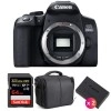 Canon EOS 850D Body + SanDisk 64GB Extreme UHS-I SDXC 170 MB/s + 2 Canon LP-E17 + Camera Bag|MCZ DIRECT