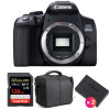 Canon 850D Nu + SanDisk 128GB Extreme UHS-I SDXC 170 MB/s + 2 Canon LP-E17 + Sac - Appareil photo Reflex-1