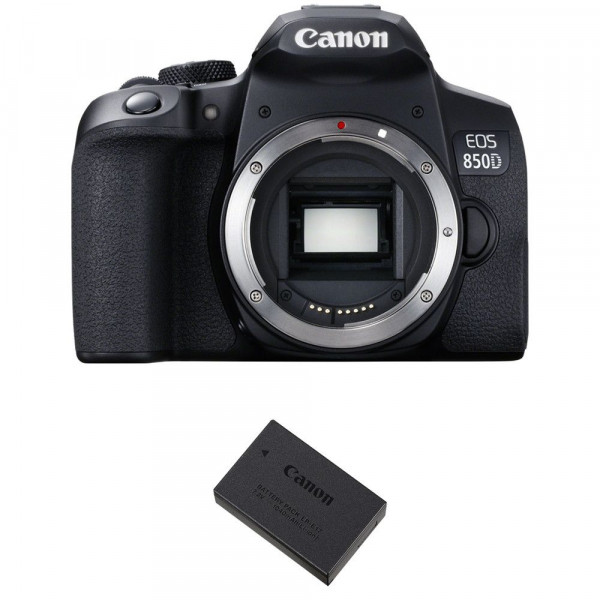 Canon EOS 850D Body + 1 Canon LP-E17-1
