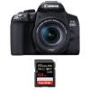 Canon 850D + EF-S 18-55mm f/4-5.6 IS STM + SanDisk 64GB Extreme UHS-I SDXC 170 MB/s - Cámara reflex|MCZ DIRECT
