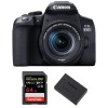 Canon 850D + EF-S 18-55mm f/4-5.6 IS STM + SanDisk 64GB Extreme UHS-I SDXC 170 MB/s + Canon LP-E17 - Cámara reflex|MCZ DIRECT