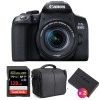Canon 850D + EF-S 18-55mm f/4-5.6 IS STM + SanDisk 128GB Extreme UHS-I SDXC 170 MB/s + 2 LP-E17 + Bolsa|MCZ DIRECT