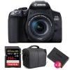 Canon 850D + EF-S 18-55mm f/4-5.6 IS STM + SanDisk 256GB Extreme UHS-I SDXC 170 MB/s + 2 LP-E17 + Bolsa|MCZ DIRECT
