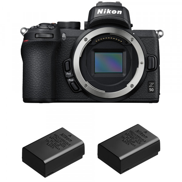 Nikon Z50 Nu + 2 Nikon EN-EL25 - Appareil Photo Hybride-1