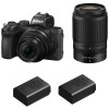 Nikon Z50 + 16-50mm + 50-250mm + 2 Nikon EN-EL25 - Appareil Photo Hybride|MCZ DIRECT