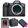 Canon EOS R5 Cuerpo + SanDisk 64GB Extreme PRO CFexpress Type B + 2 Canon LP-E6NH + Bolsa - Cámara mirrorless|MCZ DIRECT