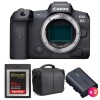 Canon R5 Nu + SanDisk 64GB Extreme PRO CFexpress Type B + 2 Canon LP-E6NH + Sac - Appareil Photo Professionnel-1