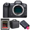 Canon EOS R5 Body + SanDisk 512GB Extreme PRO CFexpress Type B + 2 Canon LP-E6NH + Bag|MCZ DIRECT Canon EOS R5 Body + SanDisk 512GB Extreme PRO CFexpress Type B + 2 Canon LP-E6NH + Bag|MCZ DIRECT