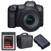 Canon EOS R5 + RF 24-105mm f/4L IS USM + SanDisk 256GB Extreme PRO CFexpress Type B + LP-E6NH + Bag-1