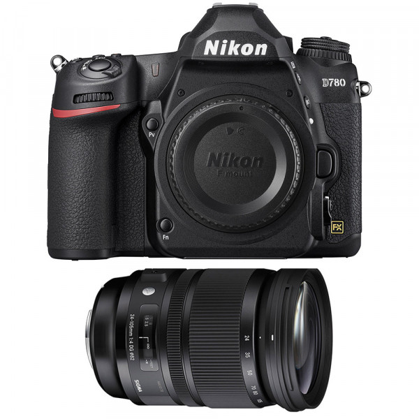 Appareil photo Reflex Nikon D780 + Sigma 24-105mm F4 DG OS HSM Art-1