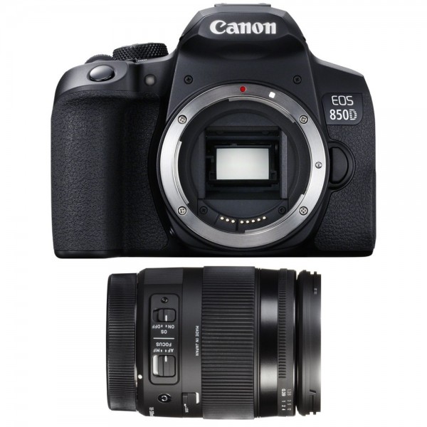 Canon Eos 850d Sigma 18 0mm F 3 5 6 3 Dc Macro Os Hsm Contempor