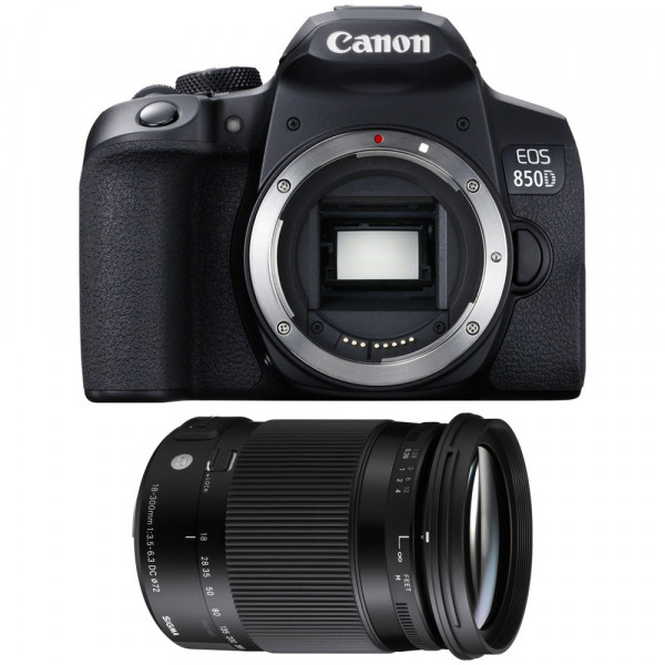 Cámara Canon 850D + Sigma 18-300mm f/3.5-6.3 DC Macro OS HSM Contemporary-1