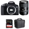 Canon 850D + Tamron 16-300mm f/3.5-6.3 Di II VC PZD MACRO + SanDisk 64GB UHS-I SDXC 170 MB/s + Bolsa - Cámara reflex|MCZ DIRECT