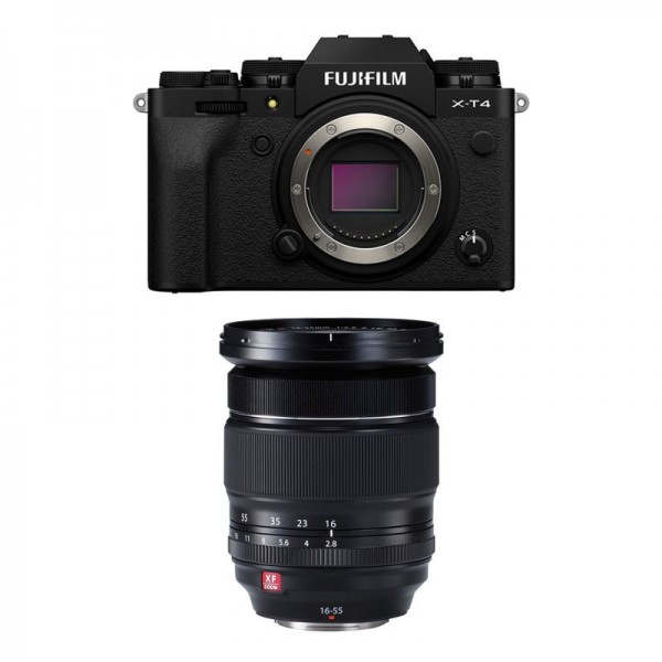 Fujifilm X T4 Black Xf 16 55mm F 2 8 R Lm Wr 2 Years Warranty