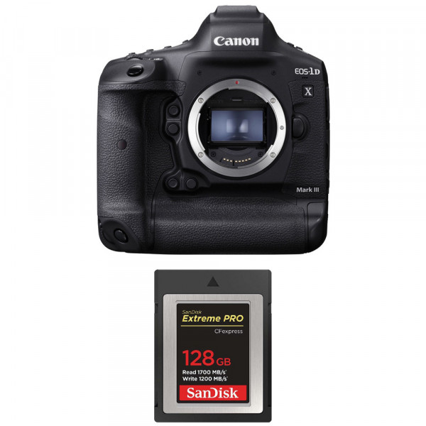 Canon 1DX Mark III + SanDisk 128GB Extreme PRO CFexpress Type B - Appareil photo Reflex Professionnel-1