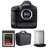 Canon 1DX Mark III + SanDisk 128GB Extreme PRO CFexpress Type B + Canon LP-E19 + Bolsa - Cámara reflex|MCZ DIRECT
