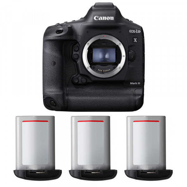 Canon EOS 1D X Mark III + 3 Canon LP-E19-1