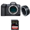 Canon R5 + EF-EOS R + SanDisk 32GB Extreme PRO UHS-II SDXC 300 MB/s - Appareil Photo Professionnel|MCZ DIRECT
