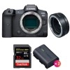 Canon R5 + EF-EOS R + SanDisk 32GB Extreme PRO UHS-II SDXC 300 MB/s + 2 Canon LP-E6NH - Appareil Photo Professionnel|MCZ DIRECT