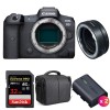 Canon R5 + EF-EOS R + SanDisk 32GB Extreme PRO UHS-II SDXC 300 MB/s + 2 Canon LP-E6NH + Sac - Appareil Photo Professionnel|MCZ DIRECT