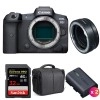 Canon R5 + EF-EOS R + SanDisk 32GB Extreme PRO UHS-II SDXC 300 MB/s + 2 Canon LP-E6NH + Sac - Appareil Photo Professionnel|MCZ DIRECT